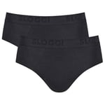 Sloggi Kalsonger 2P Men FREE Evolve Brief Svart ekologisk bomull XX-Large Herr