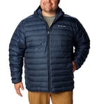 Columbia Lake 22 Down Hooded Jacket, Doudoune À Capuche Homme, Collegiate Navy, Taille XXL