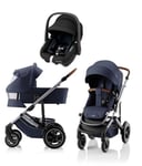 Britax Smile 5Z duovagn + Maxi-Cosi Pebble S babyskydd