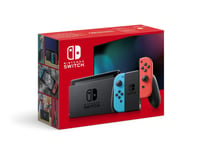 Nintendo Switch Console (Neon Blauw/Neon Rood) (Nintendo Switch)