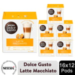 Nescafe Dolce Gusto Coffee Pods of 16 Caps, 12 Boxes, 192 Pods