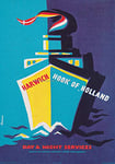 Lumartos, Vintage Poster British Railways (Eastern Region) Harwich Hook Of Holland, Print only, A3