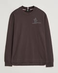 Moncler Grenoble Long Sleeve T-Shirt Brown