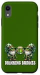 iPhone XR Green Gnomes In St Patricks Day Costume For Drinking Buddies Case