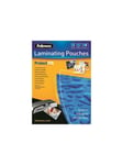 Fellowes Laminating Pouches Protect 175 Micron