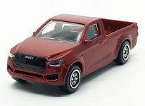 Majorette Isuzu D-Max Red Street Cars 1:64 Scale 3 Inch Toy Car