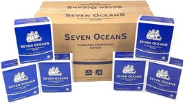 Seven Oceans Emergency Food Ration Biscuits - 6kg (12 Packs - 108 Bars) - Hiking