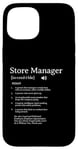 iPhone 15 Store Manager Definition Employee Appreciation Case