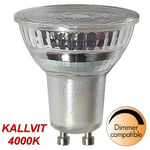 Dimbar Kallvit Par16 LED 5,7W 610lm GU10
