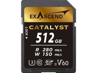 Karta Exascend Catalyst Sdxc 512 Gb Class 10 Uhs-Ii/U3 V60 (Ex512gsdv60)