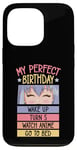 Coque pour iPhone 13 Pro My Perfect Birthday Wake Up Turn 5 Montre Anime Go To Bed