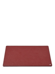 Aspinal of London Leather A3 Desk Pad, Merlot