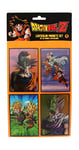 Lot de 4 aimants pour téléphone Portable Dragon Ball Z