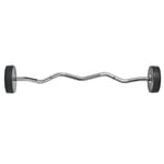 Thor Fitness Musta Pu Curlbar, Kiinteät levytangot Paino 40 kg