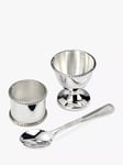 Arthur Price Silver Plated Egg Cup, Napkin Ring and Spoon Set