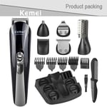 Electric Hair Clipper kauneussarja ammattikäyttöön Hiusleikkuri Monitoiminen partatrimmeri miesten sähkökäyttöiseen parranajokoneeseen Clipper KM600 Kangasparranajokoneet