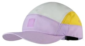 Casquette buff 5 panel go domus lilac rose jaune