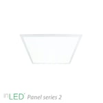 inLED LED armatur Series 2 30x30cm 18W vit ram