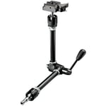 Manfrotto 143RC Magic Arm Bras supplémentaire avec plateau rapide RC2 en aluminium Noir