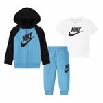 NIKE Boys Jumpsuit With T-shirt TRACK_SUIT, Multi-coloured, 18 Months EU