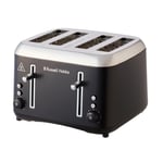 Russell Hobbs Addison Black 4 Slice Toaster RHT514BLK