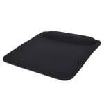 GYMNASTIKA Ergonomic Mouse Pad with Wrist Rest – Solid Color Anti-Slip Comfort Wrist Support Mouse Pad Mice Mat for PC Laptop Black