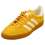 adidas Handball Spezial Mens Fashion Trainers in Yellow White - 5 UK