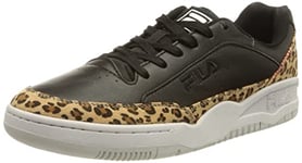 FILA Town Classic A WMN, Basket Femme, Noir, 38 EU Sneaker