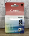 Canon CL-41 CL41Cartridge Colour New & Unopened 4ml X3 Pixma iP MP MX Fine