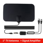 Antenne TV numérique à gain élevé pour Global Digita TV,amplificateur intérieur et extérieur,boîtier DTV HD,4K,8K,1080P,25DB,500 Miles,4000Miles - Type Antenna andAmplifier #C