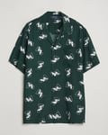 Polo Ralph Lauren Printed P Wing Short Sleeve Shirt Toss Green