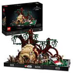 LEGO Star Wars Dagobah Jedi Training Diorama 75330 Creative Building Kit for Adults; Collectible Brick-Built Scene for Display; Fun or Birthday Present for Fans (1,000 Pieces)