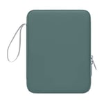 Étui de Protection pour Tablette 12,9" en polyuréthane avec Poche intérieure Compatible avec iPad Pro 12.9 (2021/2019/2018), Galaxy Tab S8+ 12.4, Vert