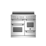 Bertazzoni MAS105I3EXC Master Series 100cm Induction Top Stainless Steel Electric Triple Oven Range Cooker