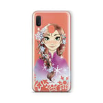 ERT GROUP Disney Anna 001 Coque de Protection pour téléphone Portable Samsung A20e