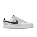 Nike Sneaker Court Vision Low - Grå/Sort/Hvit, størrelse 45