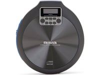 Aiwa Pcd-810Bl, Sort, Blå, Bærbar Cd-Spiller