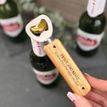 1st House Home Bottle Opener | Personalised Couples Bar Gift Names