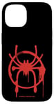 Coque pour iPhone 14 Marvel Spider-Man dans le Spider-Verse : l'araignée Miles Morales