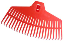 Profix Plastic Rake For Leaves 23-Teeth Unmounted 420Mm - 12253