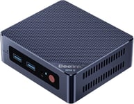 Mini-S12 Pro,Mini Pc Avec Processeur Intel Alder Lake-N100 (Jusqu'À 3,4 Ghz),16 Go Ram,500 Go Ssd,Hdmi/Wifi6/Bt 5.2/Rj45/Wol/Démarrage Auto