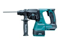 Makita Dhr242z - Roterande Hammare - Sladdlös - 3-Läge - Sds-Plus - 2 Joule - Inget Batteri - 18 V