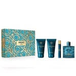 VERSACE EROS 100ML EDP 4 PIECE BRAND NEW GIFT SET 2024