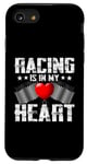 iPhone SE (2020) / 7 / 8 Racing Is In My Heart Drag Racing Case