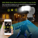 Floodlight Security Camera Tracking HD Monitoring Night SDS