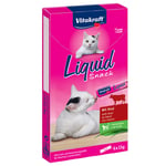 Vitakraft Cat Liquid-Snack Nötkött & inulin - Ekonomipack: 24 x 15 g