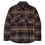 Patagonia M's LW Insulated Fjord Flannel Shirt OMBN - M