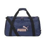 PUMA Women's Evercat Candidate Duffel Bag, Peacoat/Rose Gold, One Size
