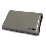 Nilox Boîte Vide pour Disque Dur, USB 3.0, Argent