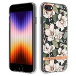 Iphone 8/7 kotelo Flower Design Tpu Soft Iskunkestävä suojaava kukkainen takakansi